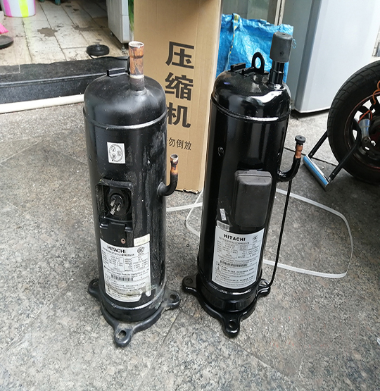 灵武中央空调压缩机的更换维修